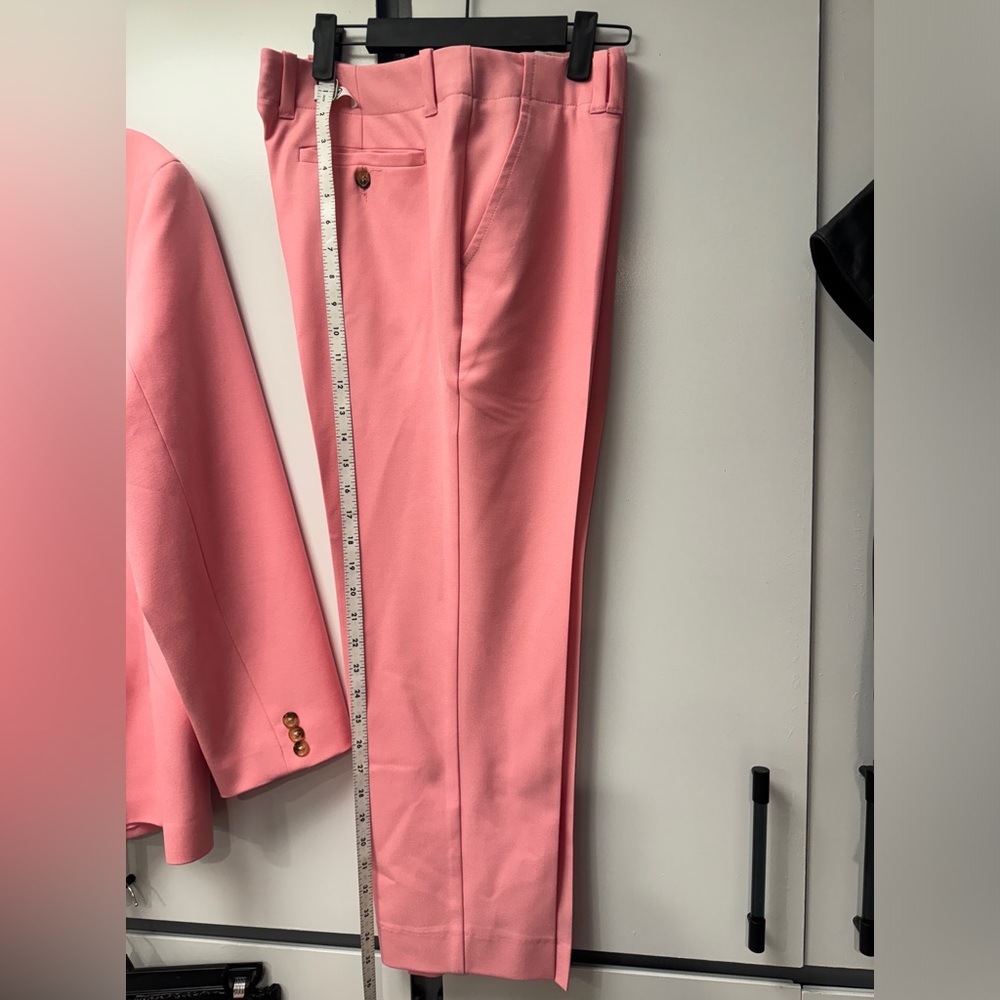 NWOT Mr Turk Clyde Pants in Bright Salmon Pink. 33x30